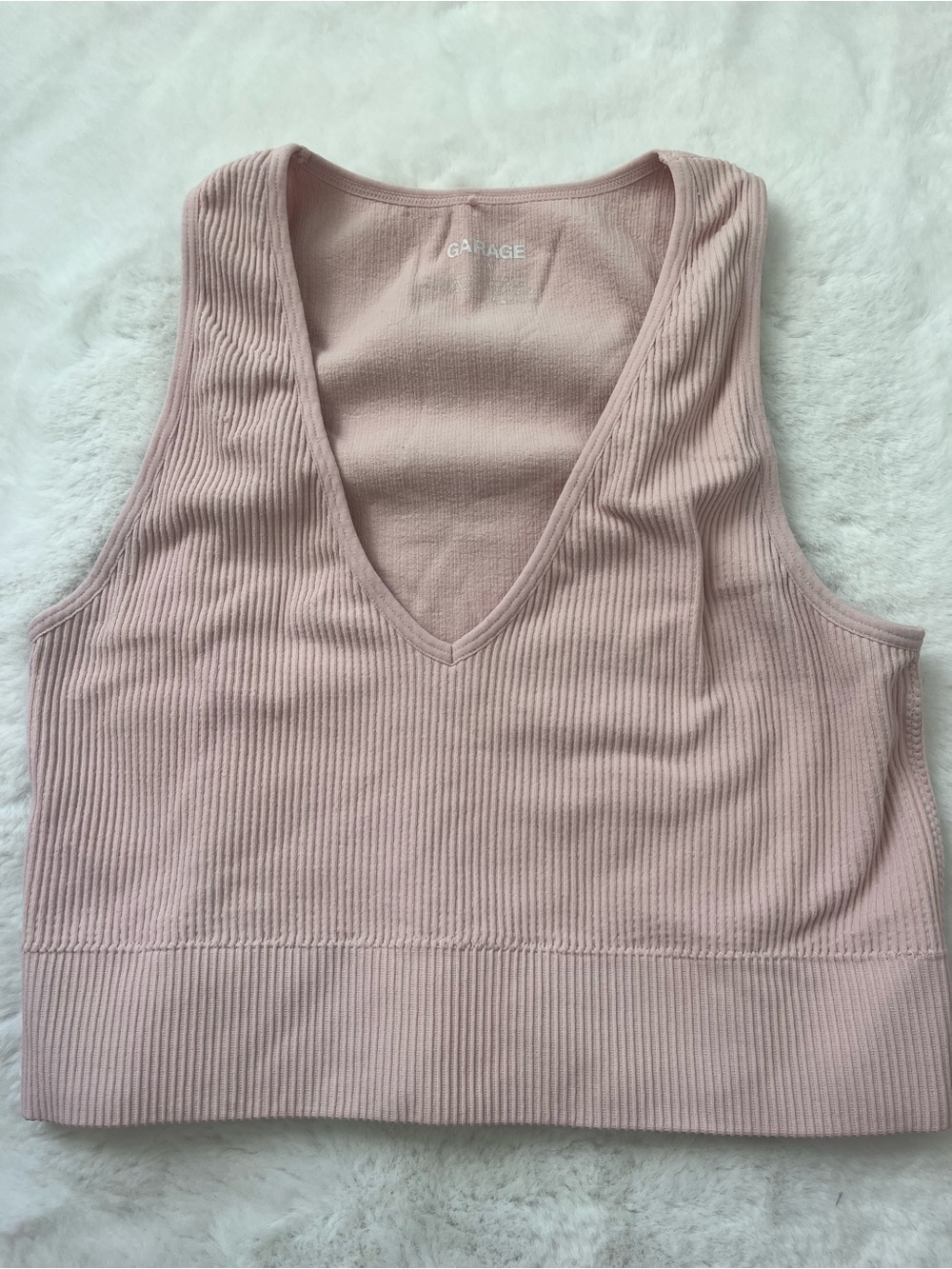 Garage Seamless Tank Top - Pink